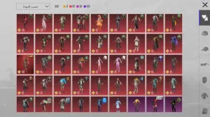 حساب ببجى للبيع به كل شئ اسلحة ماكس وكيل مسدج وبدلات اكس ومثكات