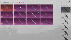 حساب ببجى للبيع به كل شئ اسلحة ماكس وكيل مسدج وبدلات اكس ومثكات