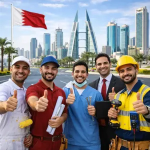 مطلوب عمال / فنيين و موظفين للعمل في البحرين في شركة (حرفة) في المنامة برواتب مميزة